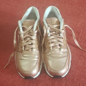 Rose gold Nike air max